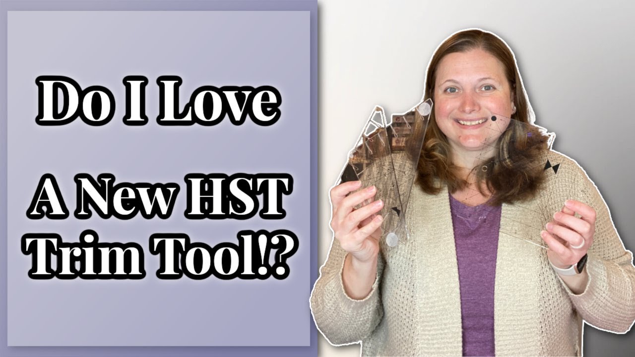 Half Square Triangle Trim Tools! Clearly Perfect Slotted Trimmer and The Tucker Trimmer