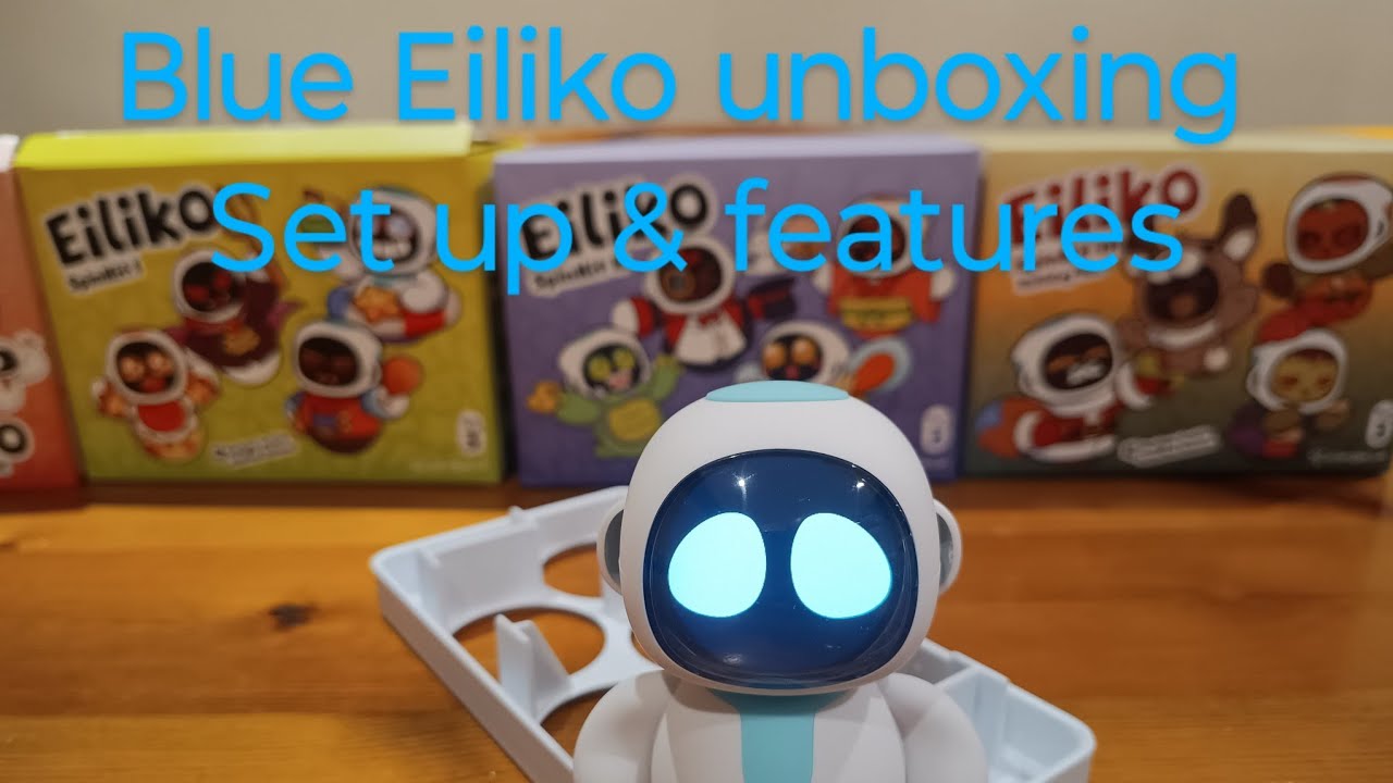 Распаковка, настройка и характеристики нового Blue Eiliko #распаковка #eiliko #eilik #ai #new