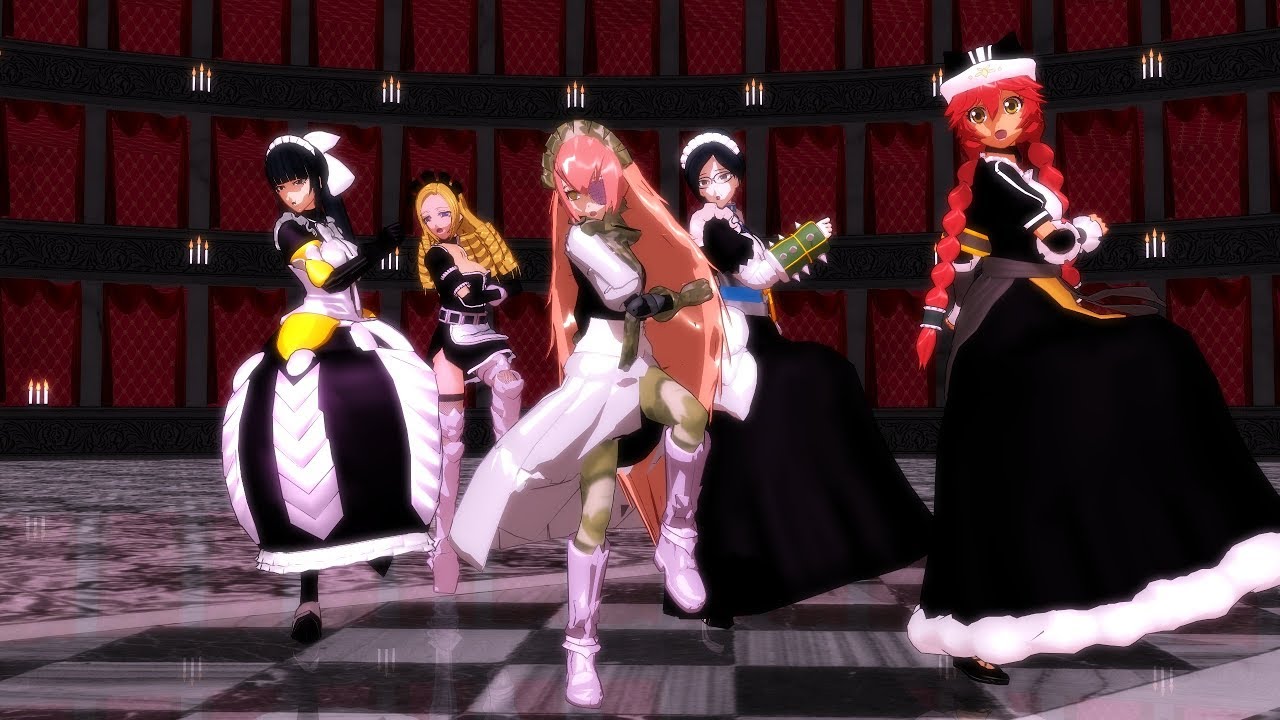 【Overload・MMD】祝15000人記念『一騎当千』ナザリック地下大墳墓 第伍幕【1440p-60fps or WQHD】プレアデス