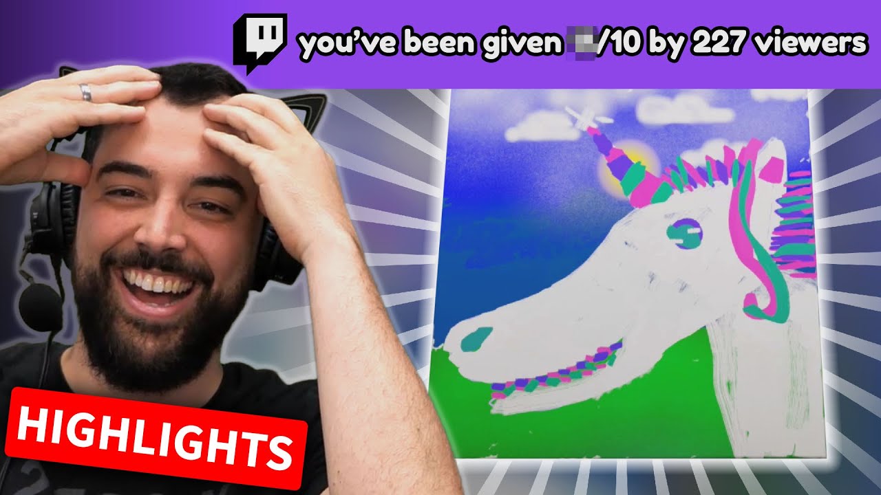 Husband & Wife make art, Twitch chat JUDGES us