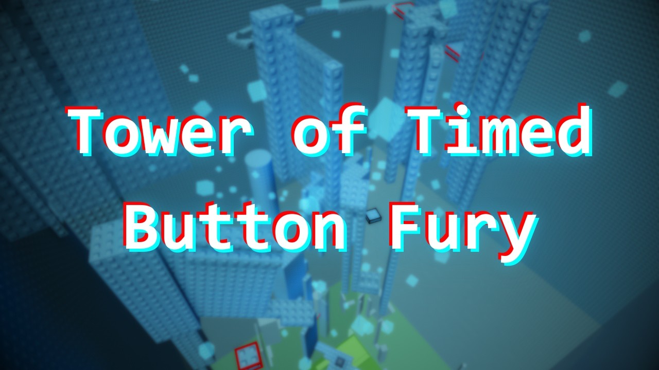 [1000 SUB SPECIAL] Tower of Timed Button Fury || FIRST HORRIFIC