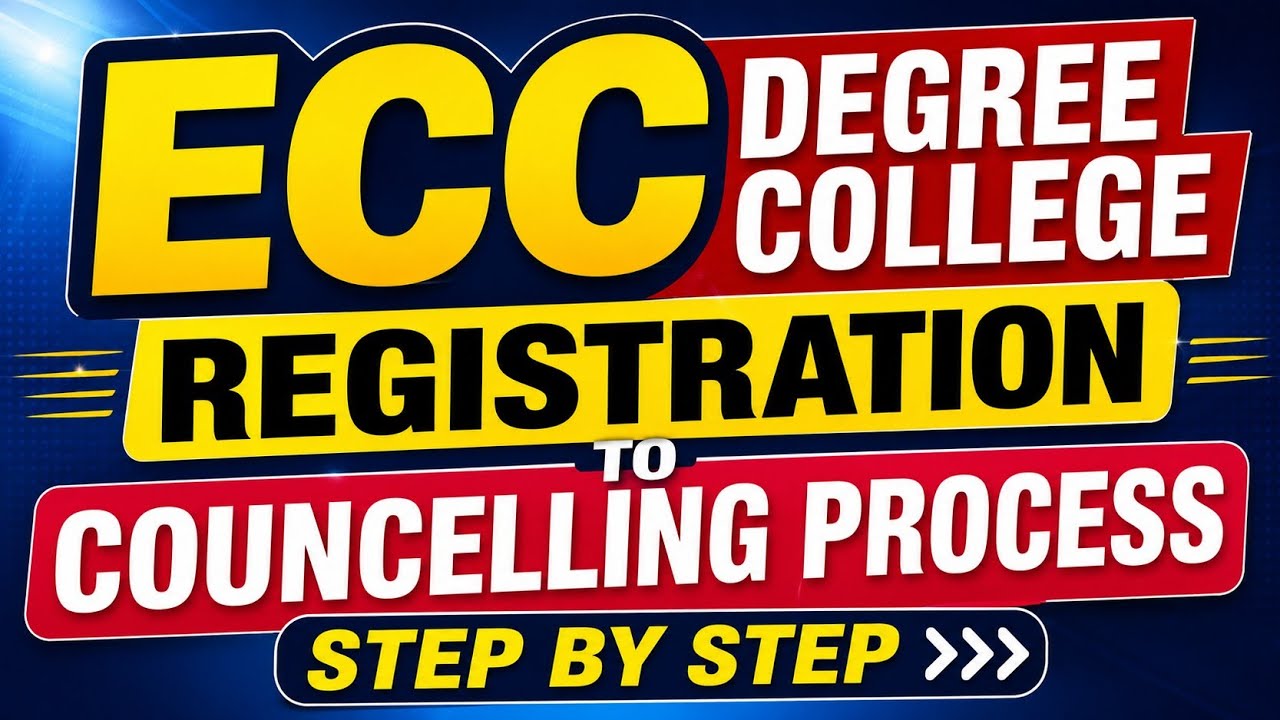 ECC admission process registration to councelling process step by step cuet ug 2026 #allahabad 
