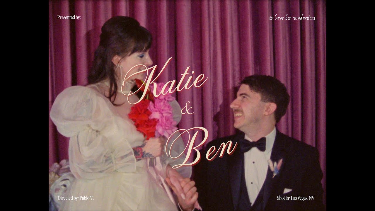 Katie and Ben's Wedding at Sure Thing Chapel on 16mm