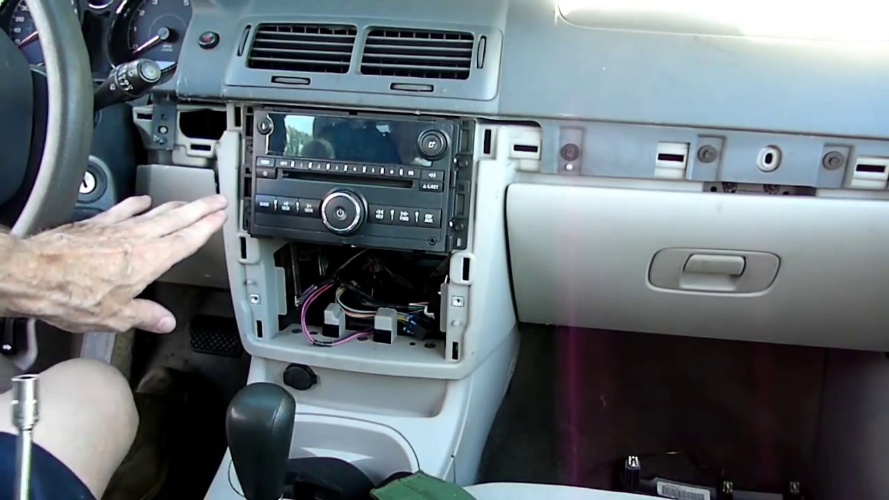 Chevrolet Cobalt Radio Removal