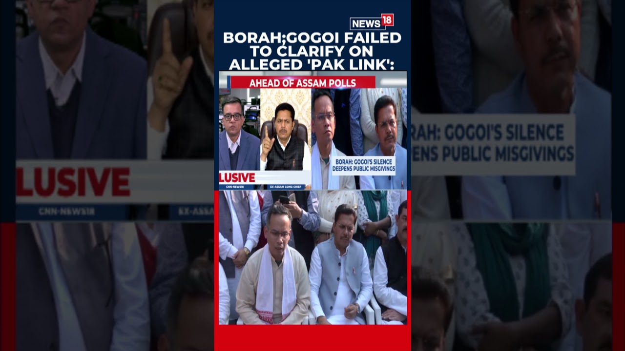 Bhupen Borah Flags Gogoi's &lsquo;Pakistan Link&rsquo; Row In Resignation Letter, Says Congress Image Hit N18S