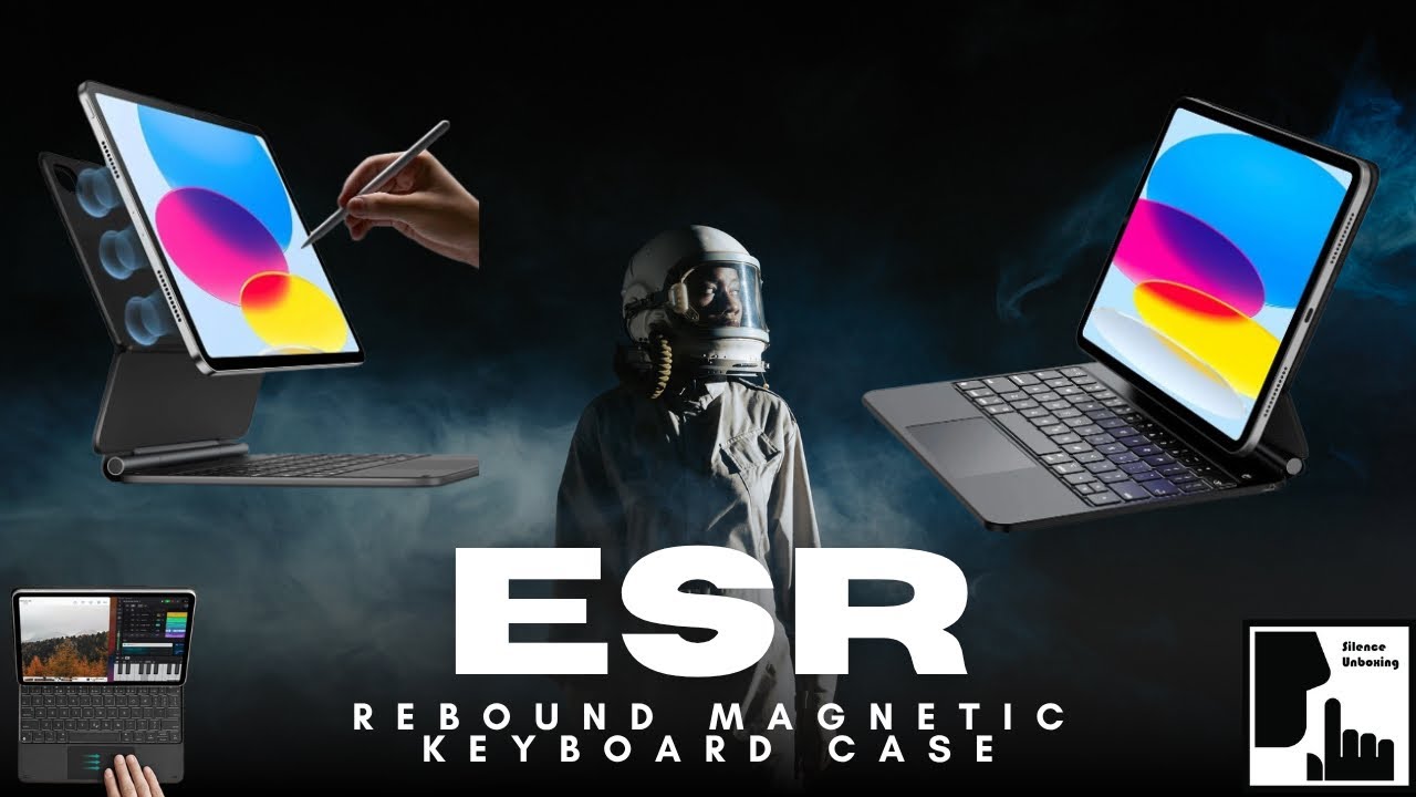 ESR Rebound #magnetic #keyboard #case #unboxing 