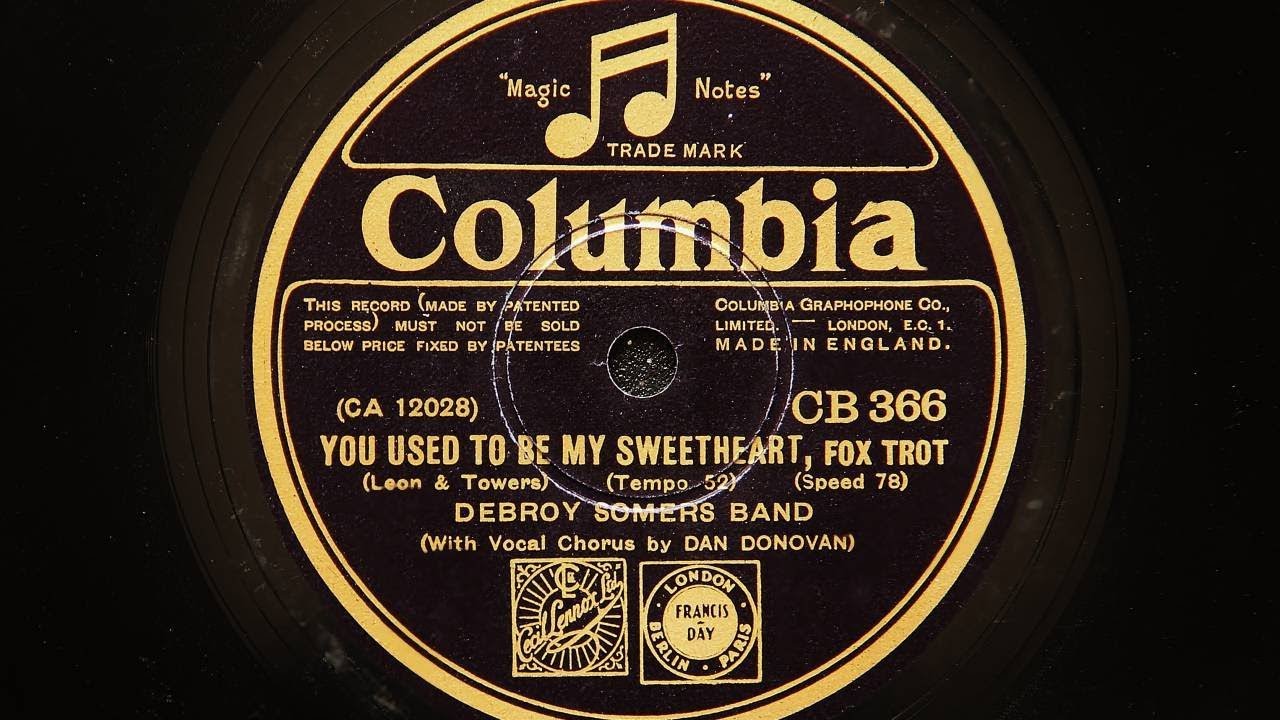 Debroy Somers Band – You Used to be My Sweetheart