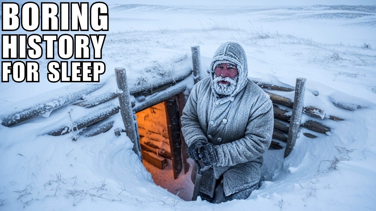 What Was Life Actually Like in a Dugout While Snow Covered the Prairie | History for Sleep
