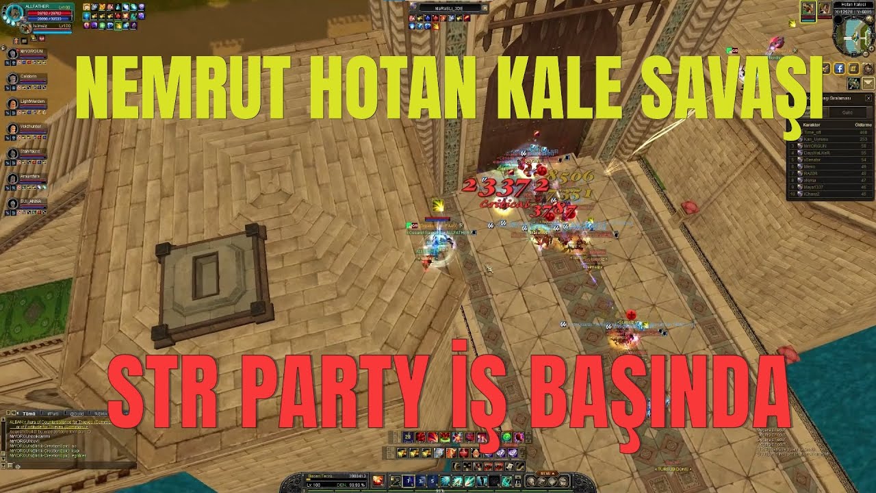 AFK Mode on | Hotan Fortress War | Silkroad Online Türkiye | Nemrut