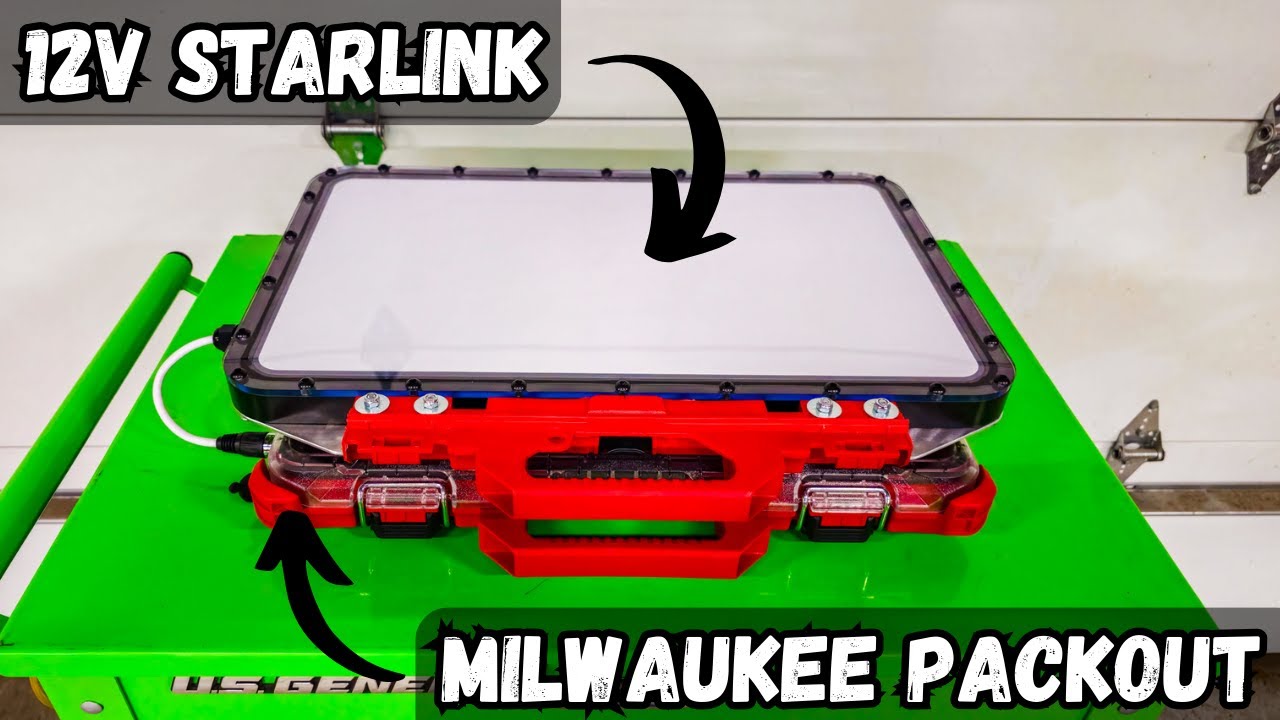 Building the ULTIMATE 12v Portable Starlink.