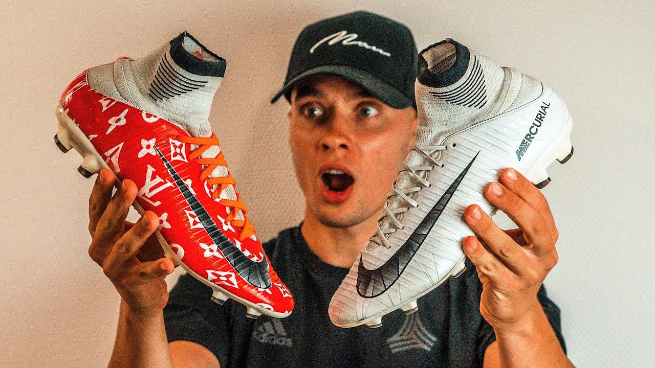Supreme Fußballschuhe selber machen - Hydro Dipping Tutorial