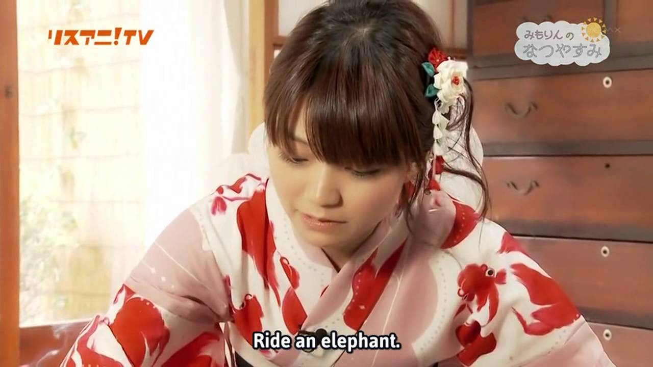 [Eng Sub] LisAni! TV - Mimorin's Summer Vacation #1 [Mimori Suzuko]