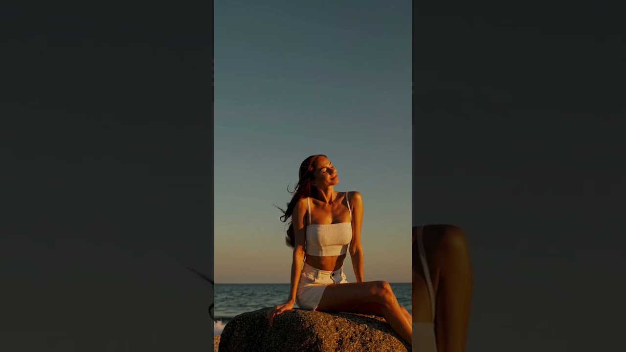 Malibu Breeze &mdash; A.I. Fashion Along the California Coast #Shorts
