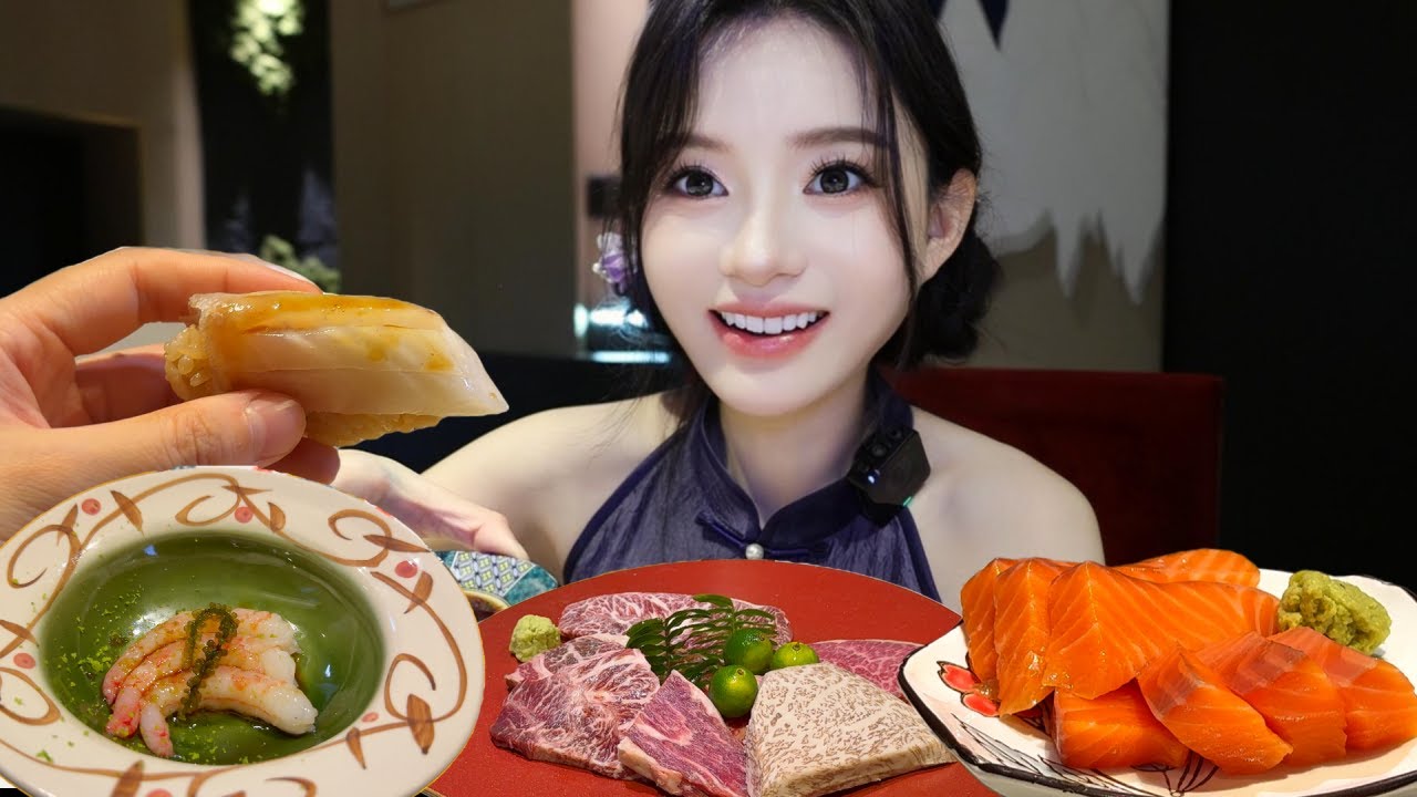 1280元高端和牛烧肉omakase， 主厨说要让每位食客吃饱，吃完想续什么尽管提～
