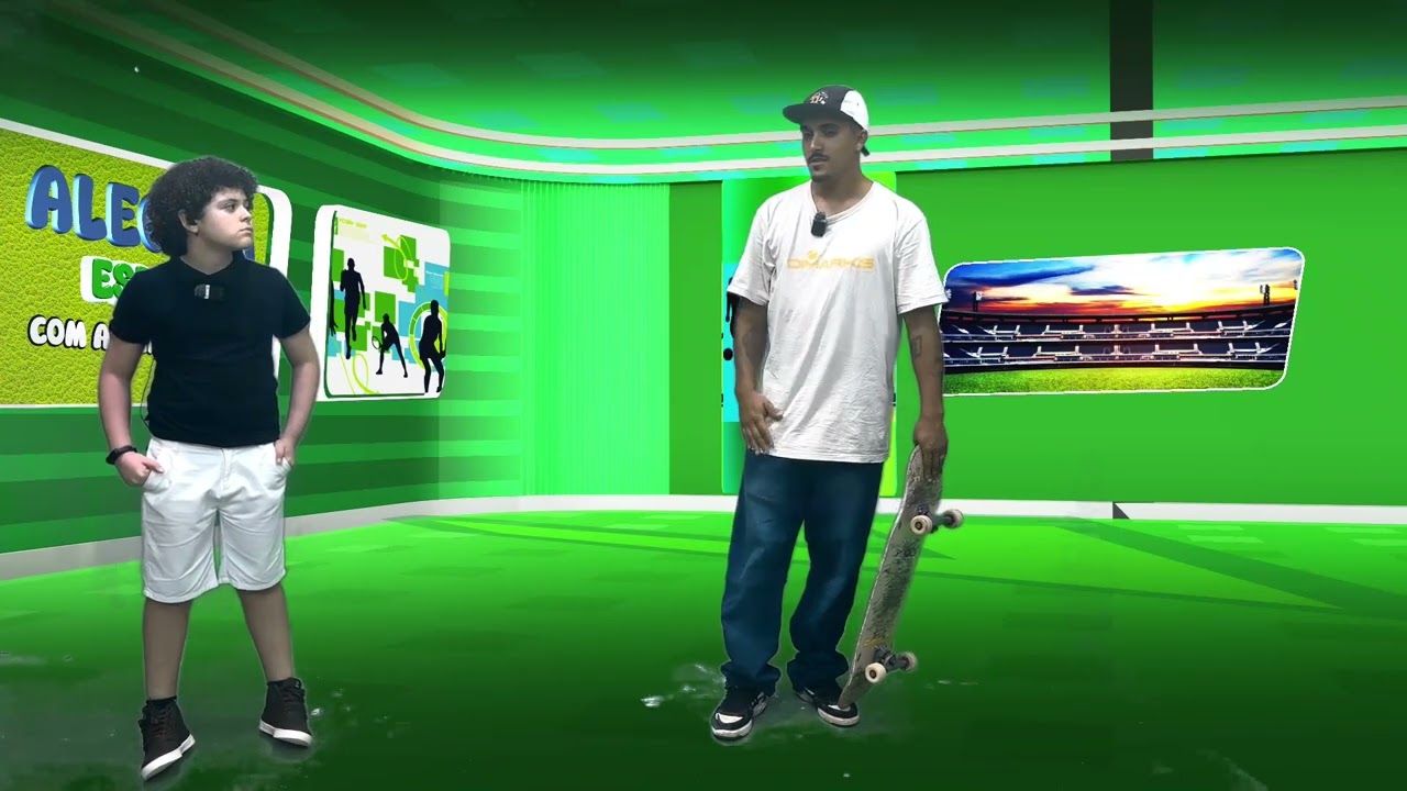 Programa Alegria Esportiva - O Poder transformador do Skate mudando vidas - 18 - 02 - 26 - BLOCO 2