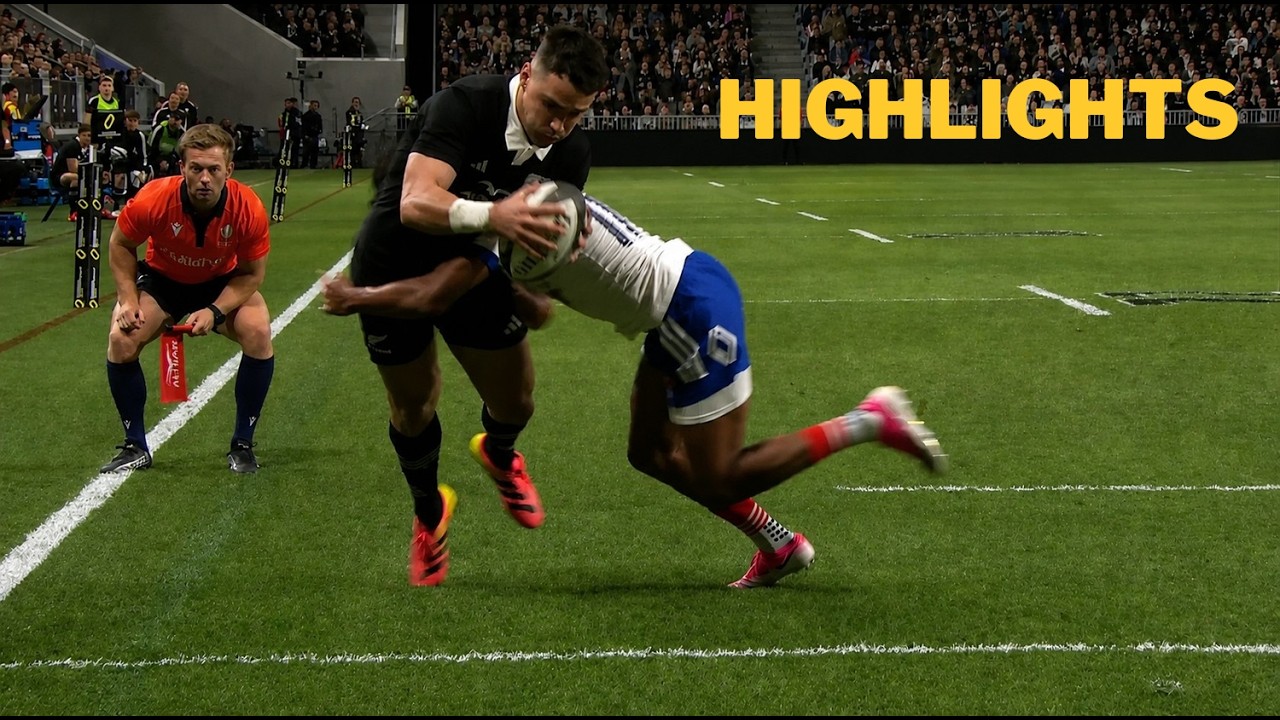 New Zealand vs France Rugby Highlights | All Tries |  4 July, 2026