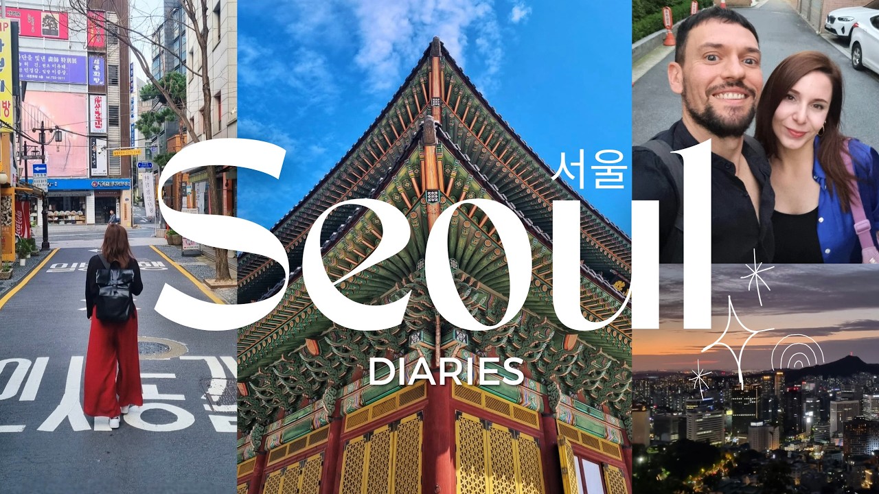 Exploring Seoul / Our first time in Korea Travel Vlog 🇰🇷