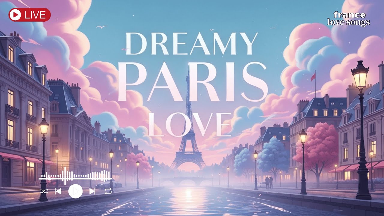 Paris Love Story Soundtrack 🎬 Soft Romantic French Chanson