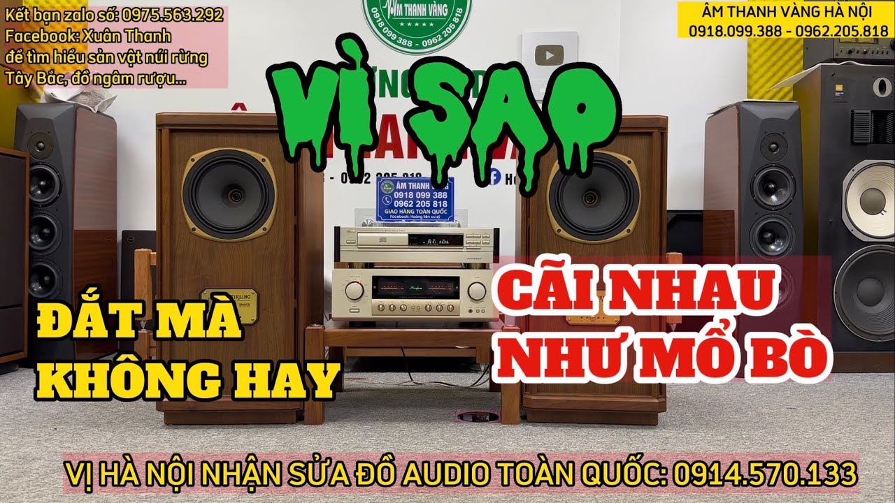 PHẢI BIẾT BÍ MẬT NÀY CỦA ÂM LY THÌ NGHE NHẠC MỚI HAY, HẾT CÃI NHAU SAO ĐỒ ĐẮT MÀ KHÔNG HAY ?