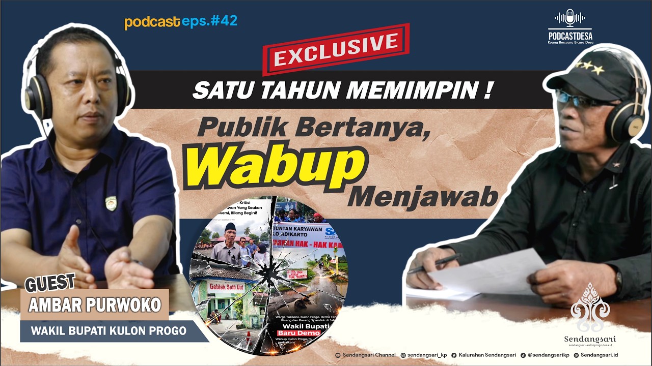 BLAK-BLAKAN ! WAKIL BUPATI UNGKAP FAKTA , CAPAIAN & TANTANGAN KULON PROGO