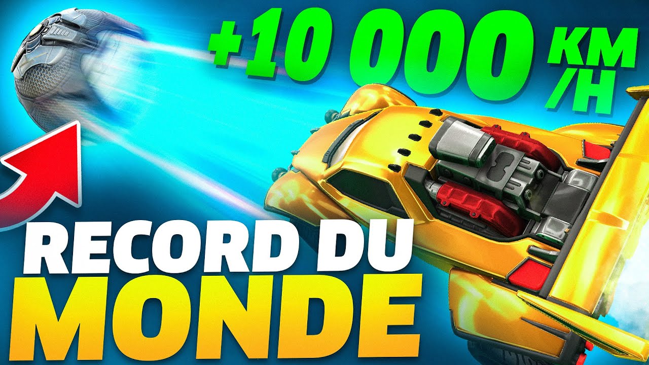 On rentre la frappe la plus RAPIDE du MONDE sur Rocket League !!