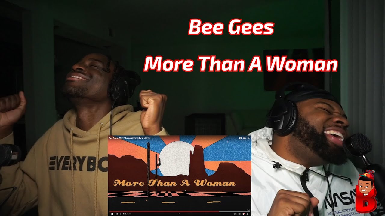 FIRST TIME reacting to Bee Gees - More Than A Woman! | BabantheKidd (Official Audio)