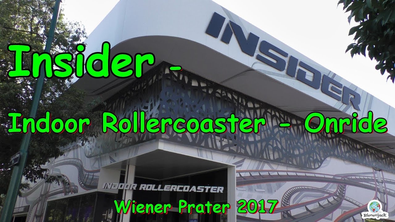 Insider - Indoor Rollercoaster - Complete Experience - Wiener Prater 2017