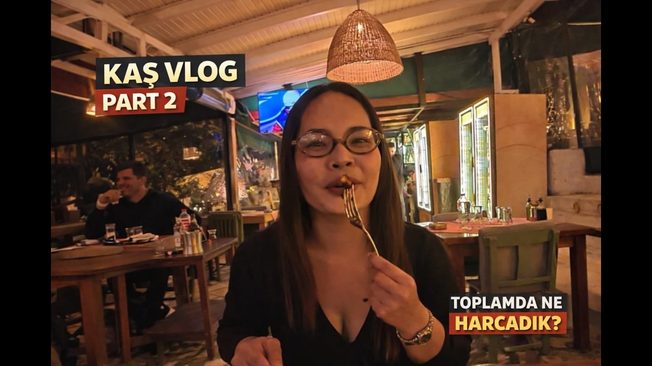 Kaş’ta 2 Günün Sonu: Muhteşem Günbatımı . Ne Yedik, Nerede Eğlendik, Toplam Ne Harcadık?