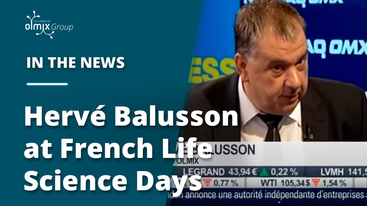 🎙INTERVIEW | Herv&eacute; Balusson, Olmix Group President at BFM Business.