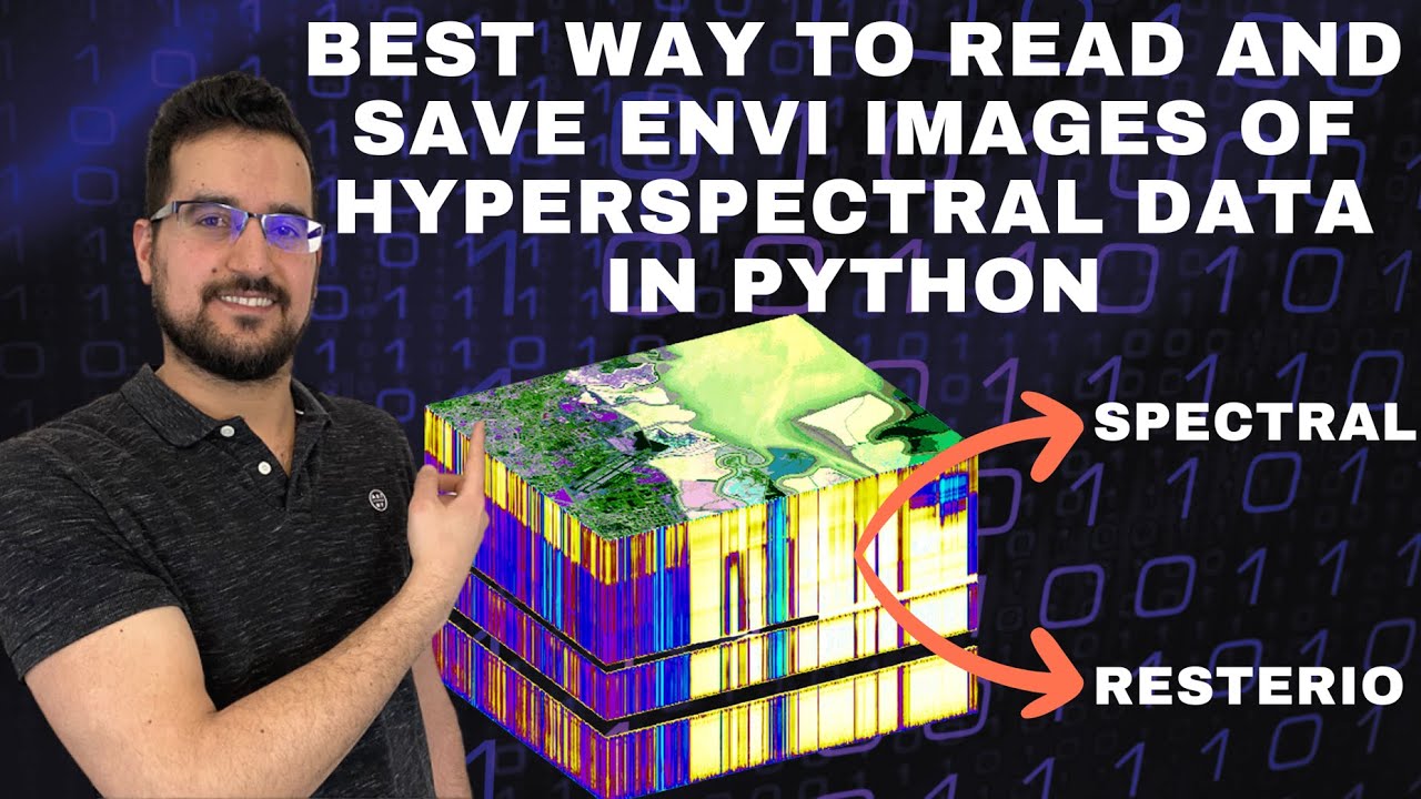 What is the best way to read and save ENVI images of hyperspectral data in Python?
