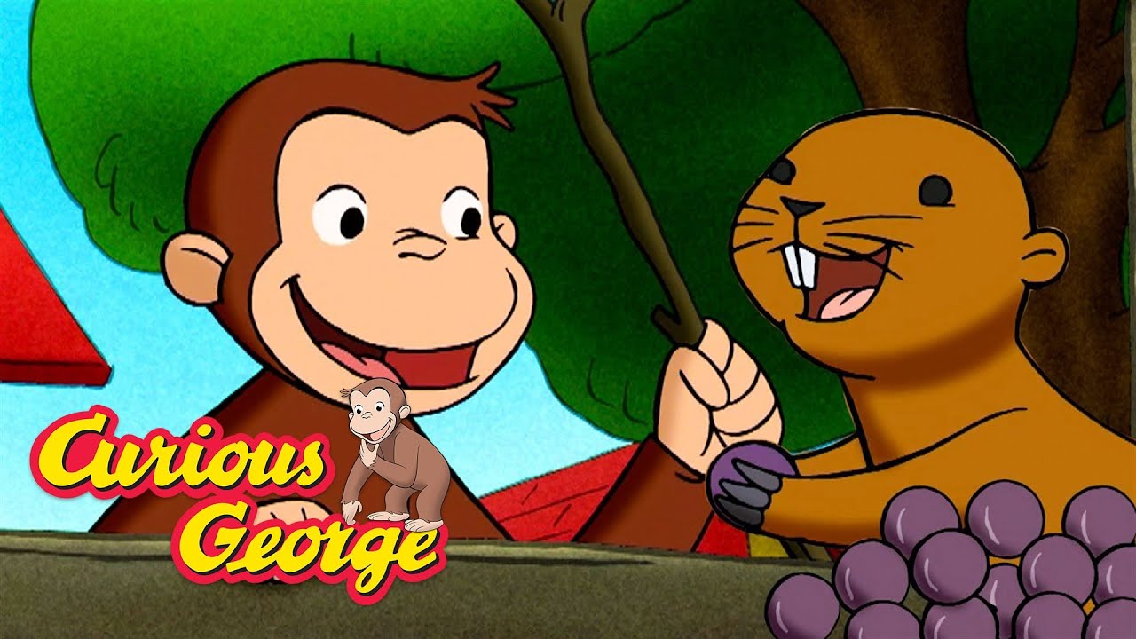 Friends From Underground! 🐵 Curious George 🐵 Kids Cartoon 🐵 Kids Movies