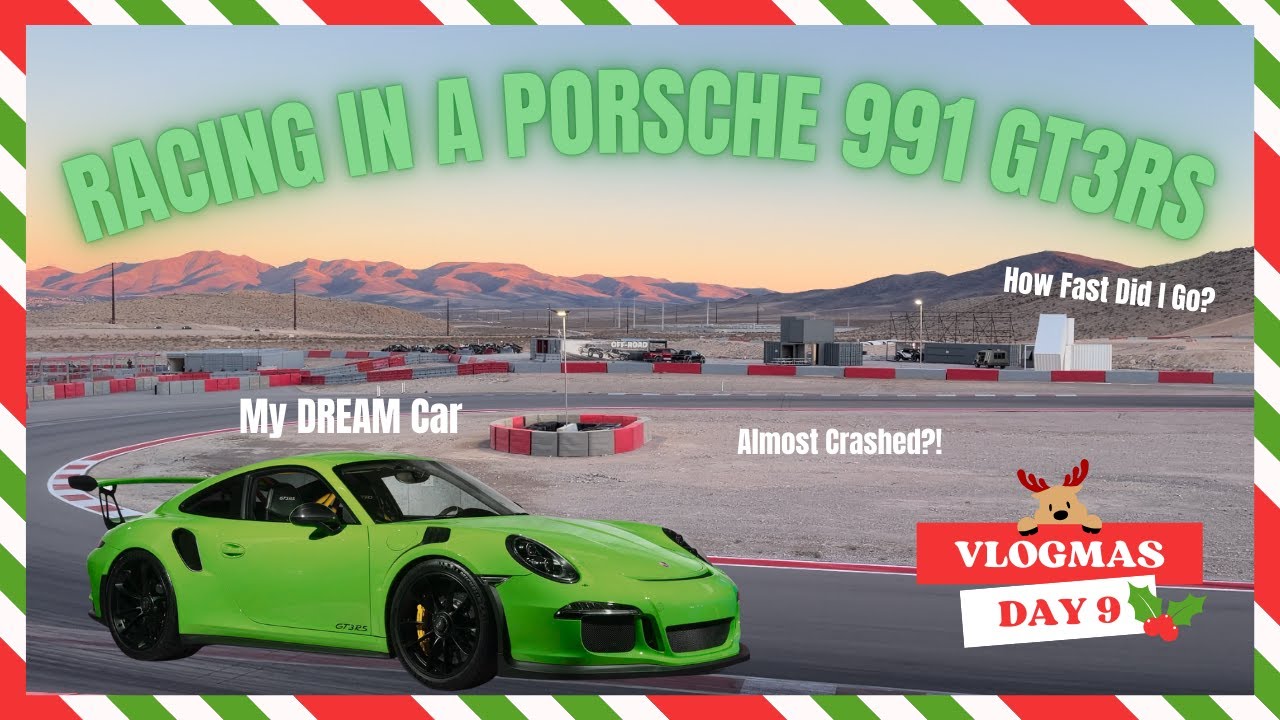 Ему удалось сесть за руль Porsche 991 GT3RS! 🏎️ | VLOGMAS, день 9 | Экзотические гонки в Speed ​​...