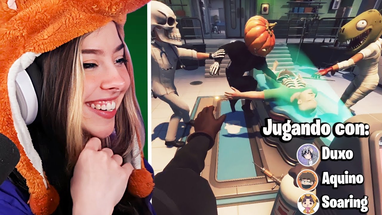 Mictia JUGANDO Surgeon Simulator 2 con @AQUINO_ @DUXO1 @Soarinng