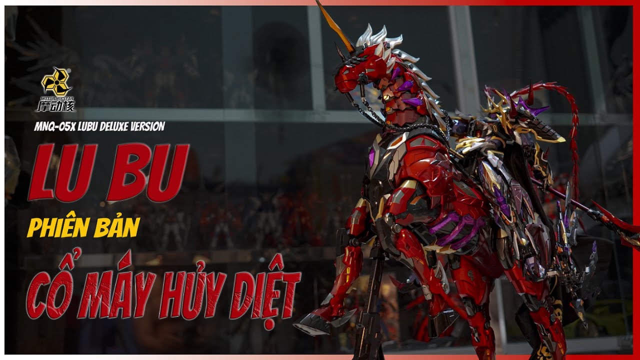 REWIEW MNQ 05X LU BU - Mô Hình Lữ Bố Cao Hơn 3 Tháng Lương Của Tôi