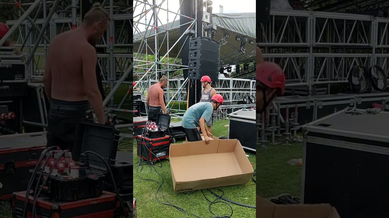 assembly of the JBL VTX A12 speaker kit                                  @TheJBLProfessional #jbl
