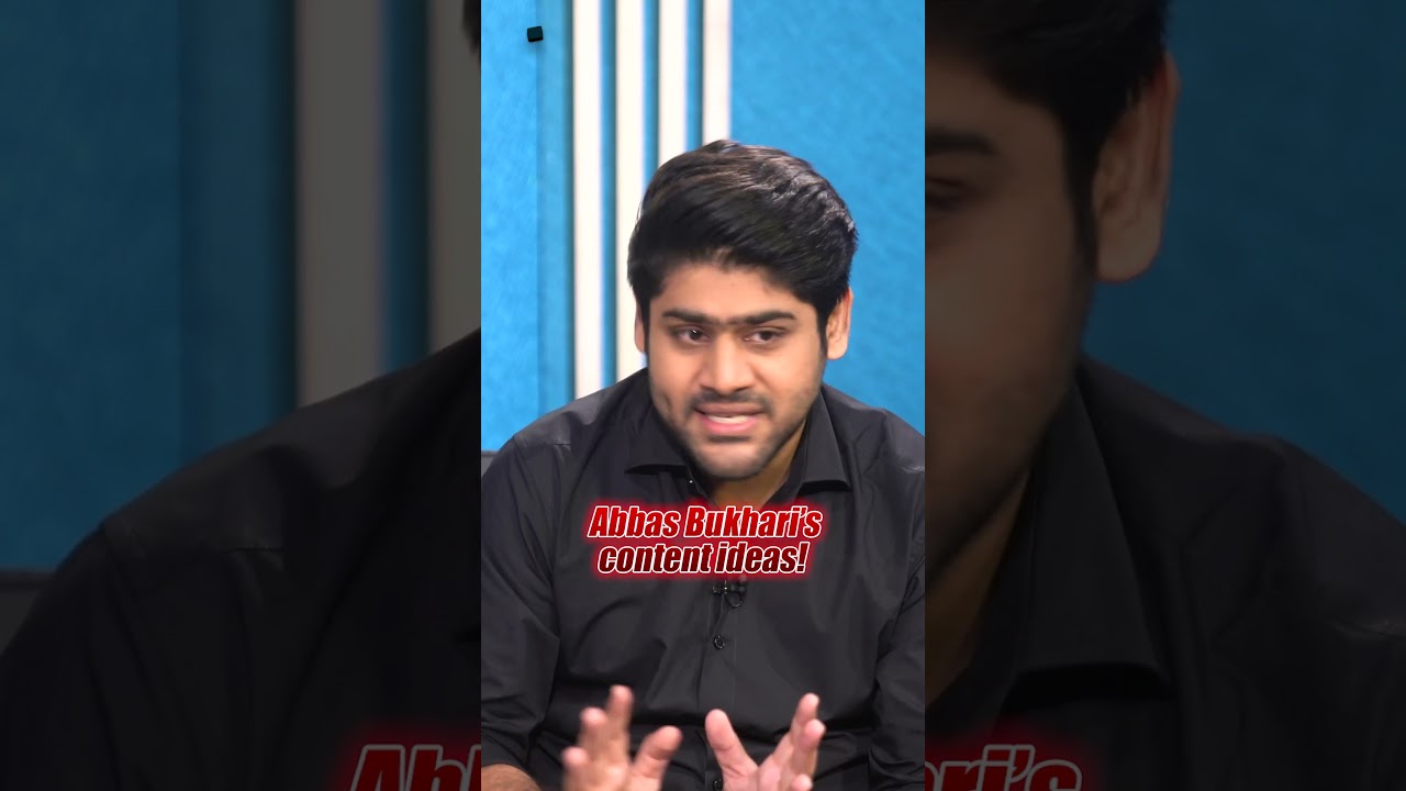 Abbas Bukhari's content ideas! - #abbasbukhari #geopodcast #shorts