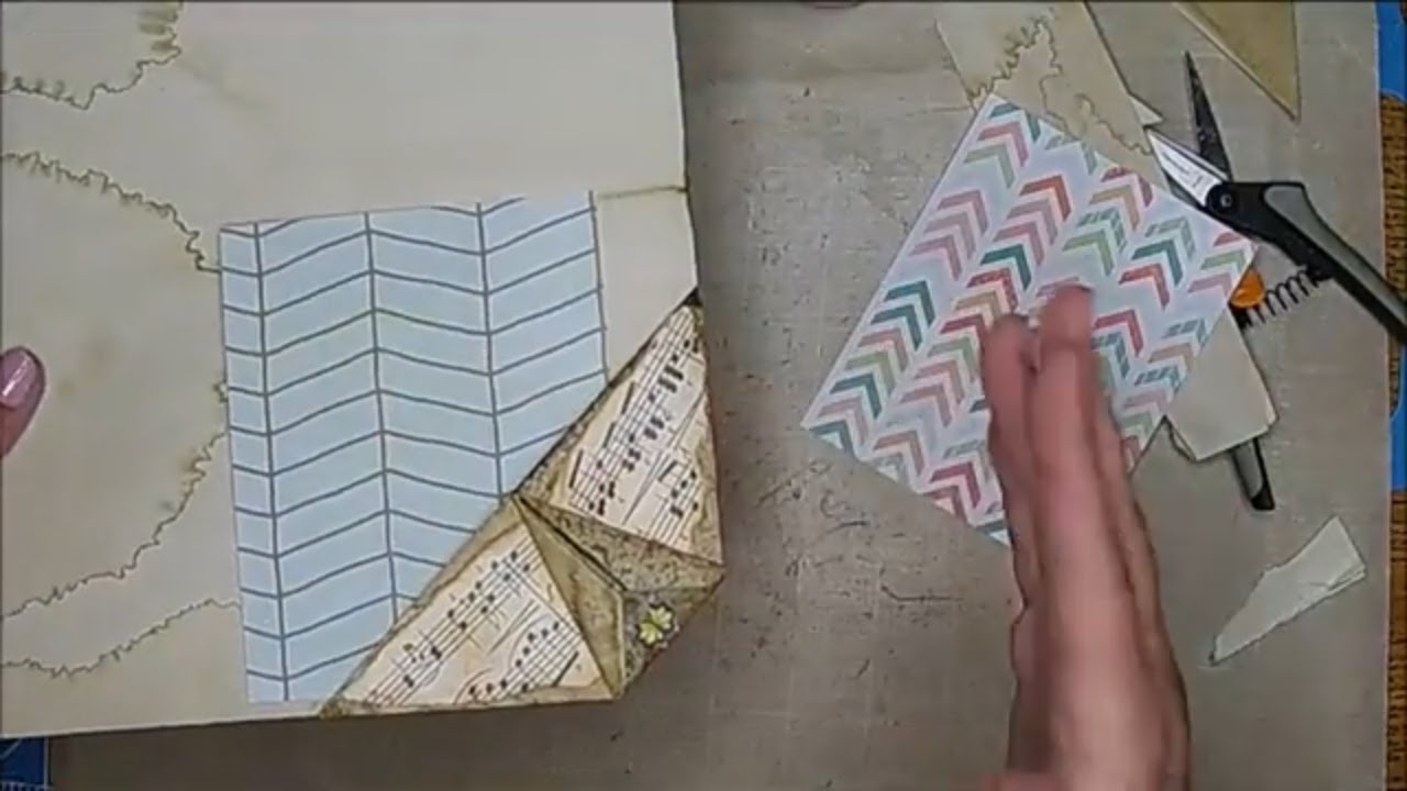Tutorial: Journal Pockets Part 7 (Secret Corner Pocket)(with a small haul!)