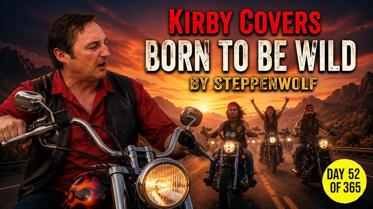 Born To Be Wild - Steppenwolf (Acoustic Guitar Cover) | Kirby Covers