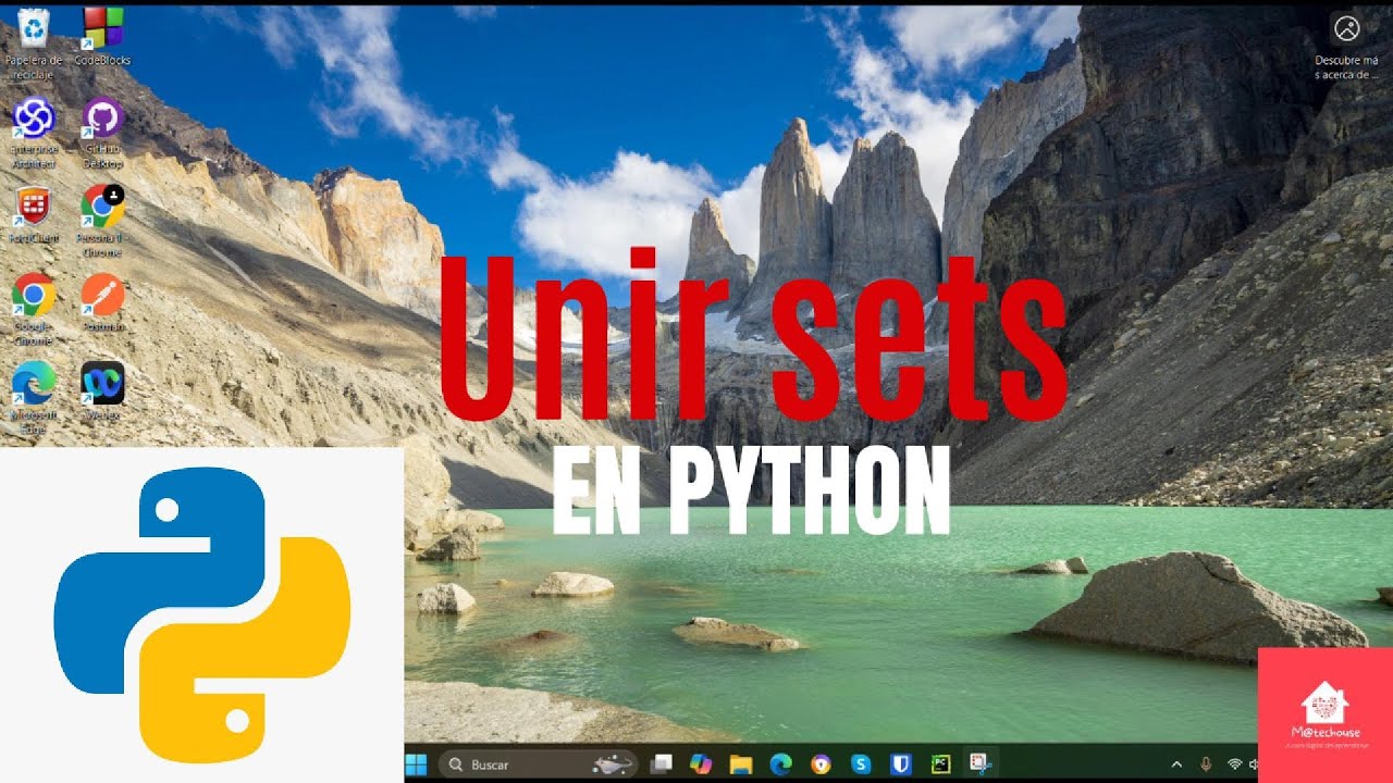 PYTHON: Unir sets en Python #techno #technology #programming #programacion