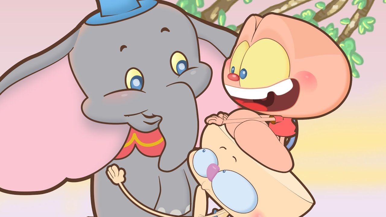 Mongo e Drongo e o DUMBO DE BRINCO - desenho completo - desenho animado infantil 2019