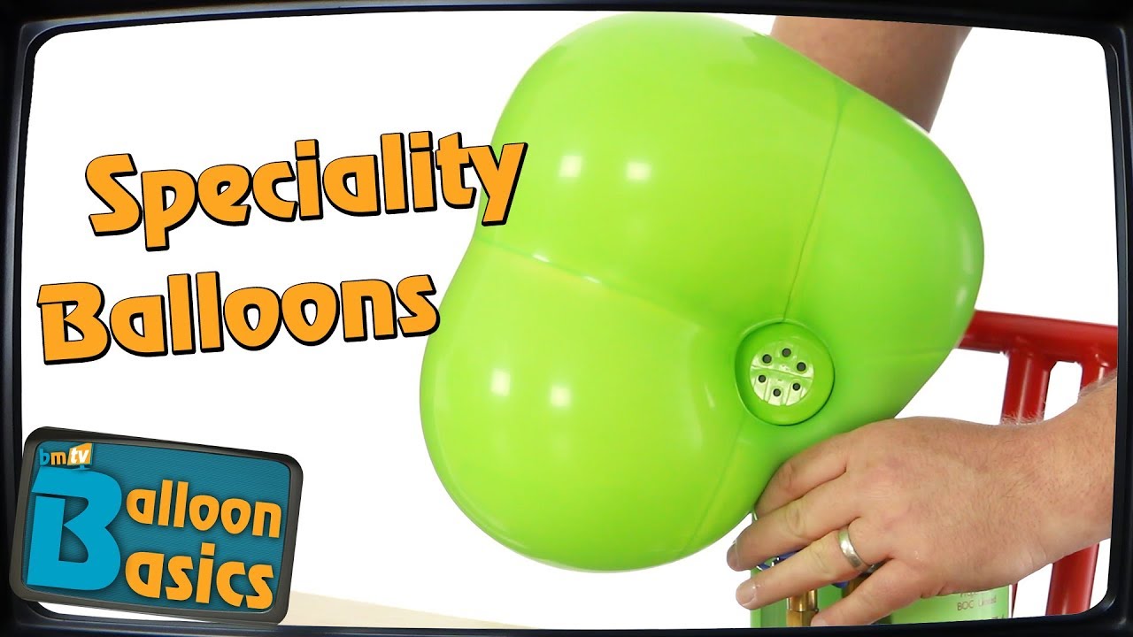 Inflating Speciality Balloons - Balloon Basics 32