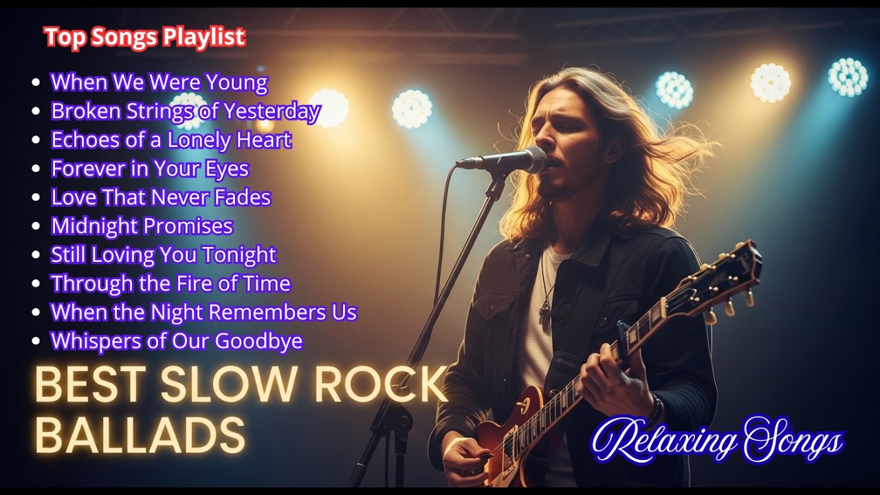 Best Rock Ballads of All Time 🎸 70s 80s Greatest Hits Collection