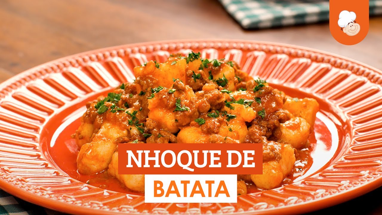 Nhoque de batata &mdash; Receitas TudoGostoso