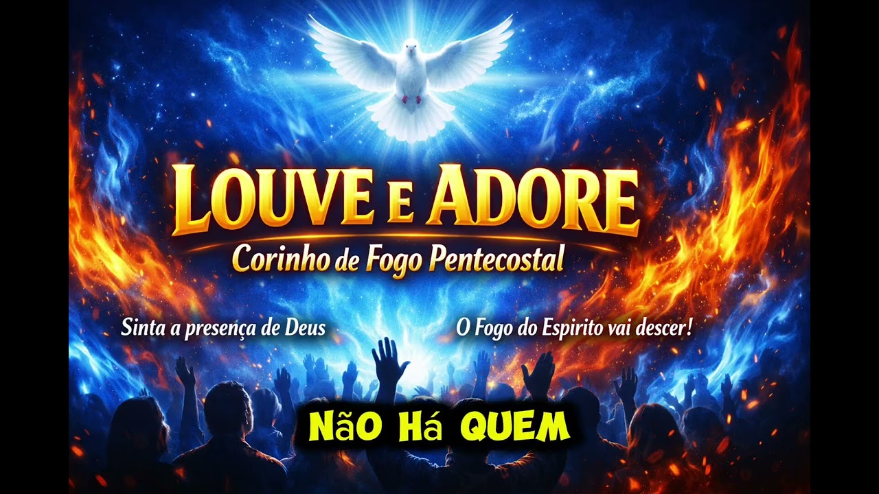 Louve e Adore/Corinho de fogo Pentecostal/Pastor Marcio Boldrini/Ministério de Avivamento 