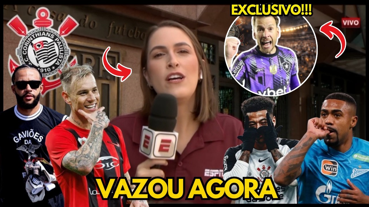 🚨MALCON E ROGER GUEDES NO CORINTHIANS??TERÇA DE REFORÇOS E NOVIDADES NO TIMÃO!!ACABOU DE CONFIRMAR