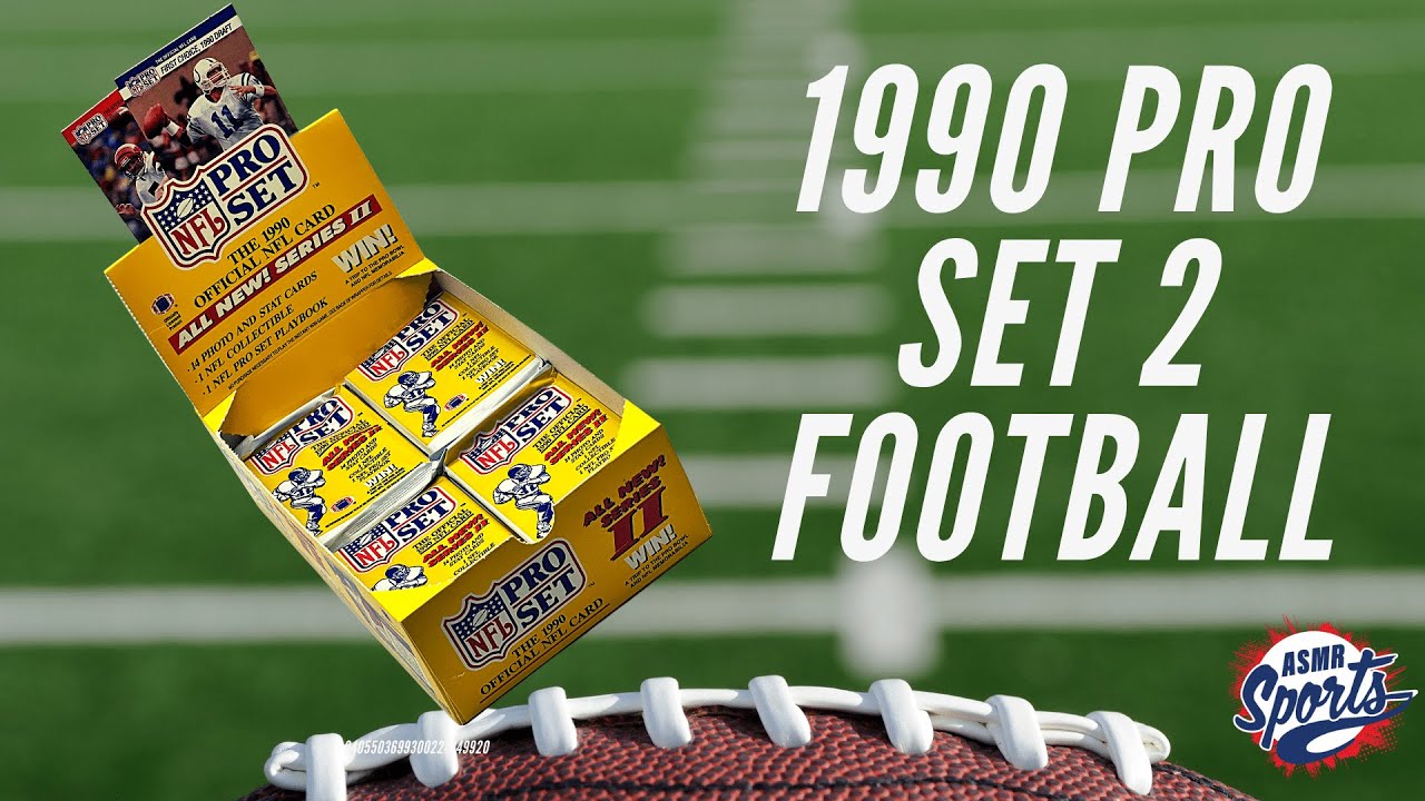 ASMR: 1990 Pro Set Football Series 2 / hard candy / whisper