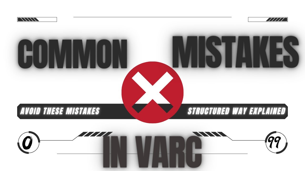 Common VARC Mistakes That Kill Your CAT Score | Do This Instead | The Right Strategy For CAT 2026