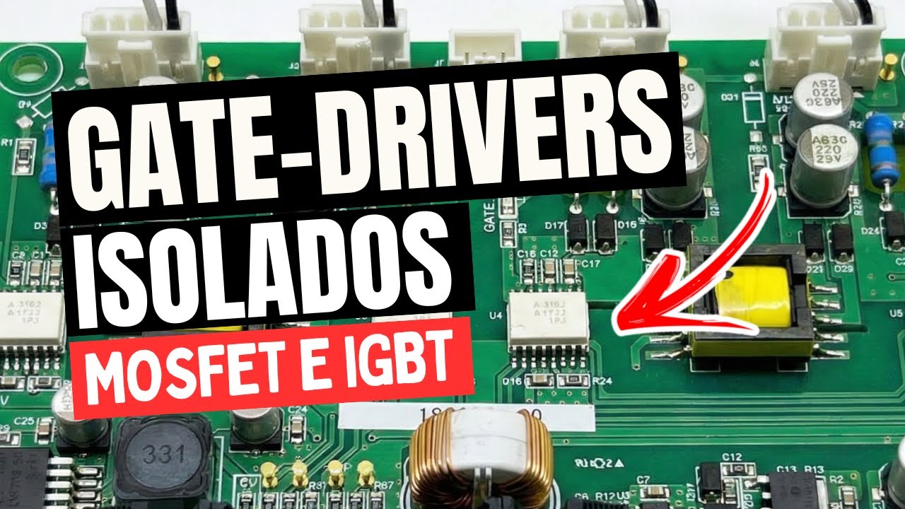 Gate-drivers Isolados: HCPL-3120 vs IR2110 + Isolador Digital (Topologias com Bootstrap)