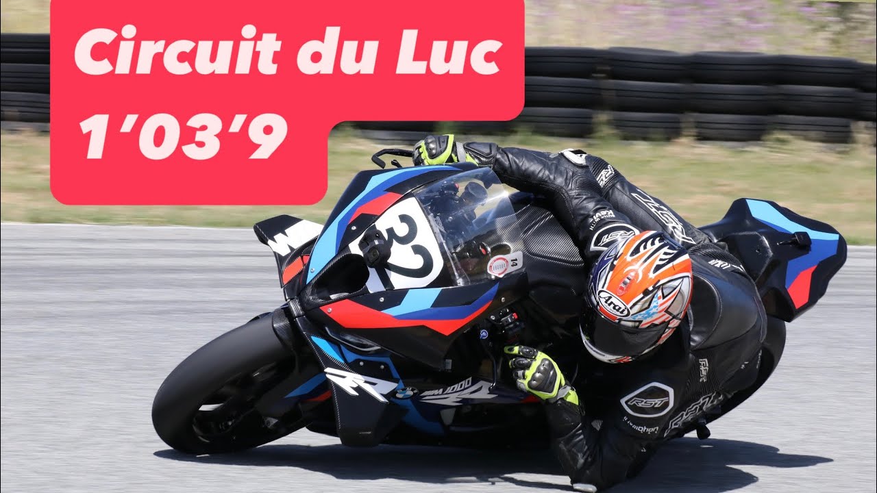 1’03’95 Circuit du var (le Luc) en bmw m1000rr