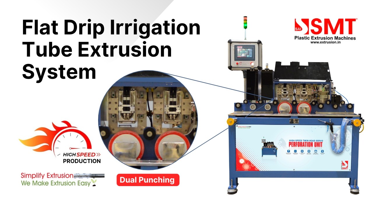 Flat Drip Irrigation Extrusion Machine | High-Speed Precision Production Line